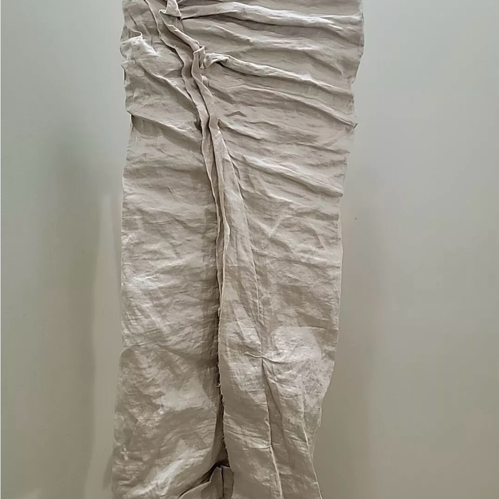 Donna Karan Sz US 4, GB 6 Ecru Silk Skirt - Picture 3 of 16